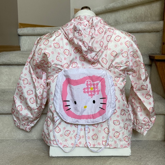 hello kitty packable raincoat - Picture 2 of 4
